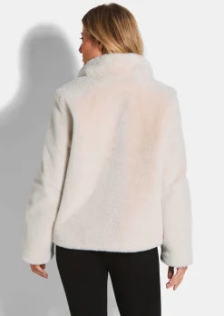 Teddyjacke mit Stehkragen