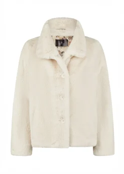 Teddyjacke mit Stehkragen