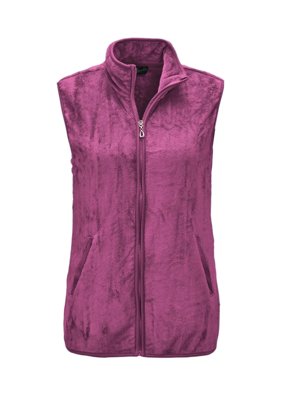 Teddy-Weste aus flauschigen Fleece