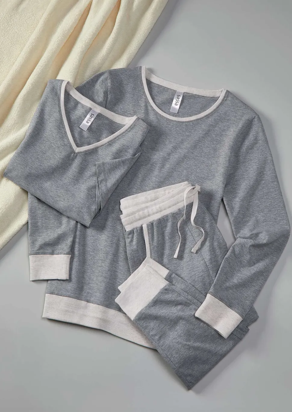 3-teiliges Loungewear-Set