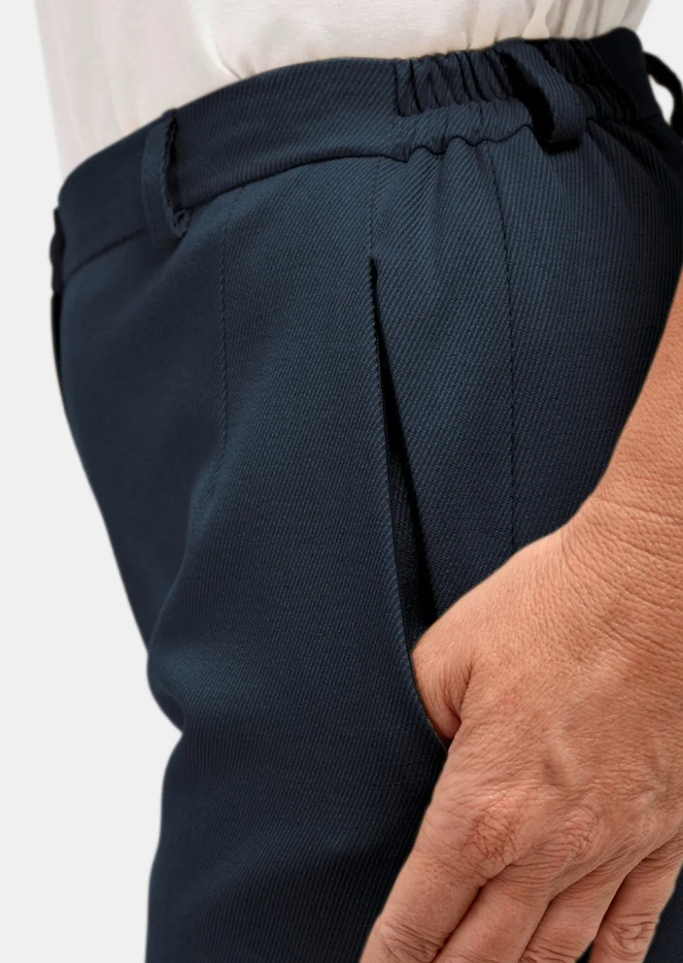 Trageangenehme Rippenhose Comfort-Schnitt