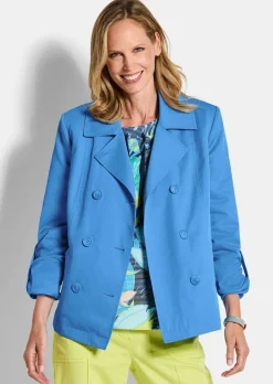 Trenchjacke mit Baumwolle