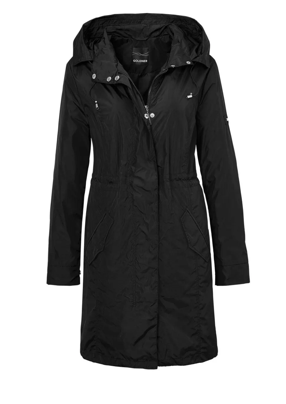 Trendiger leichter Regen Parka aus funktionalem Material