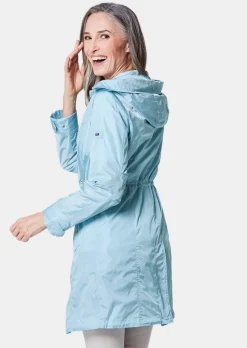 Trendiger leichter Regen Parka aus funktionalem Material