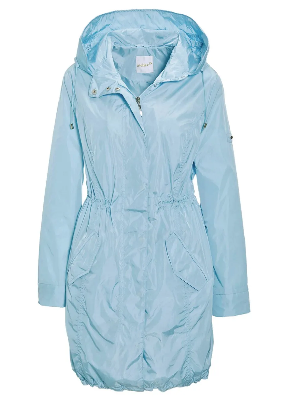 Trendiger leichter Regen Parka aus funktionalem Material