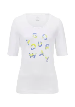 T-Shirt aus Baumwoll-Jersey