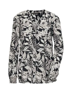 Tunika-Druckbluse