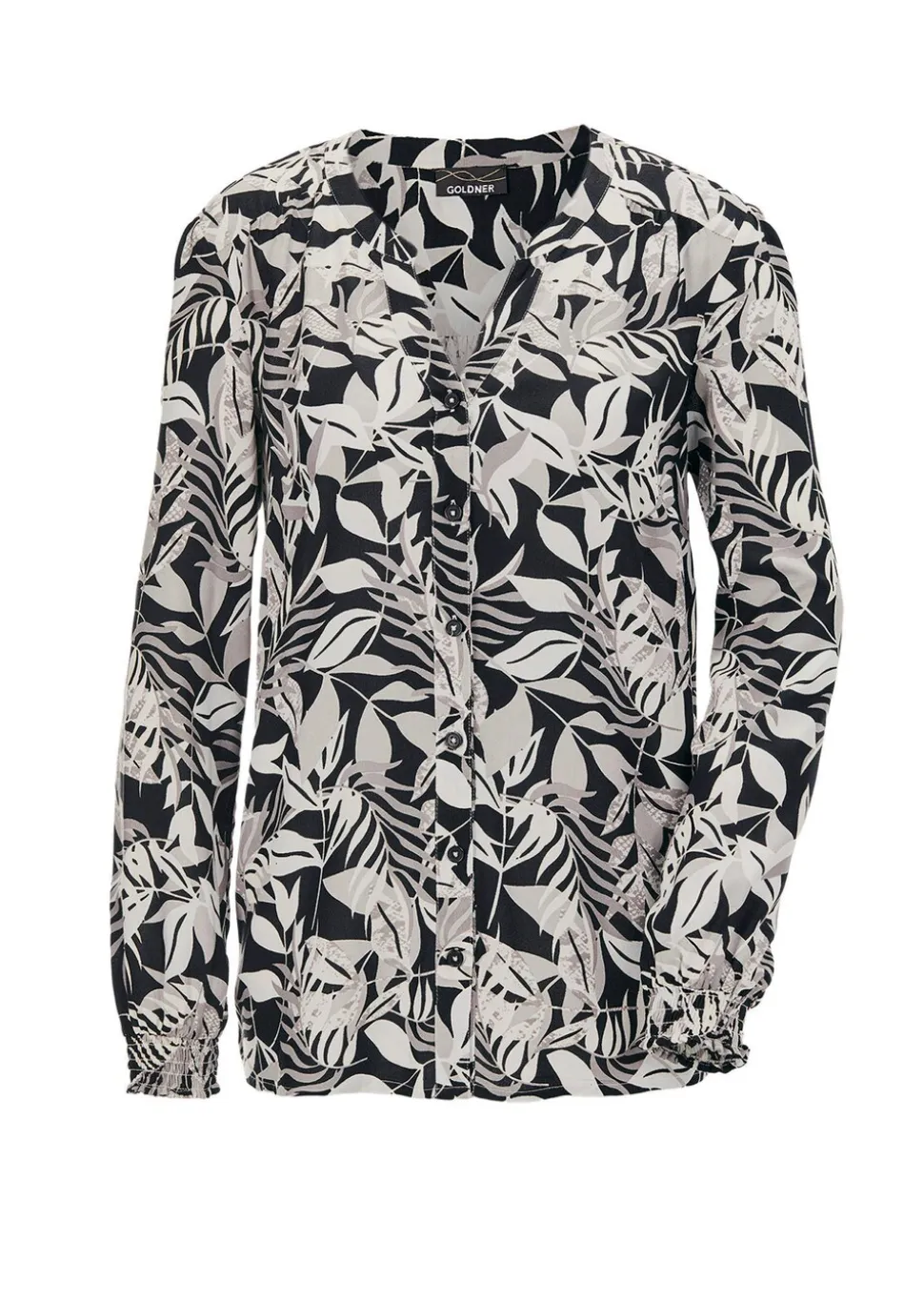 Tunika-Druckbluse