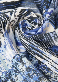 Ultraleichte Druckbluse aus reiner Baumwolle