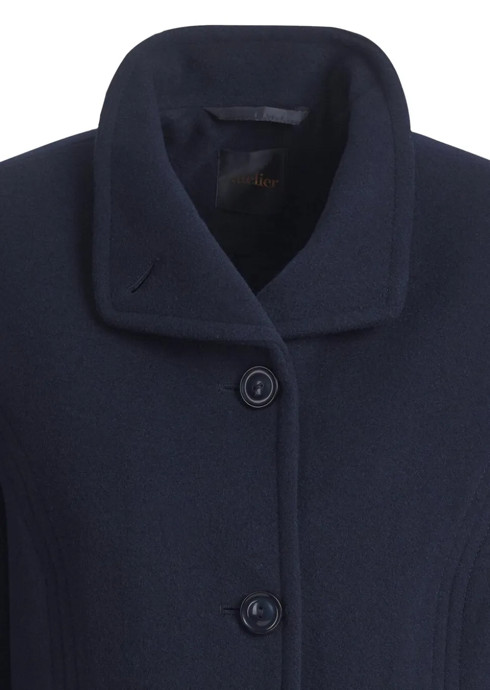 Unentbehrliche Wolljacke mit feinen Details