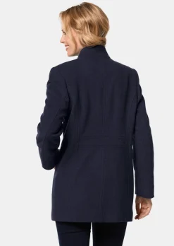 Unentbehrliche Wolljacke mit feinen Details