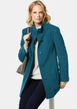 Unentbehrliche Wolljacke mit feinen Details