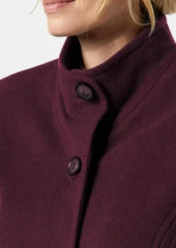 Unentbehrliche Wolljacke mit feinen Details