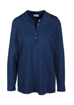 Unkomplizierter Pullover mit Polokragen