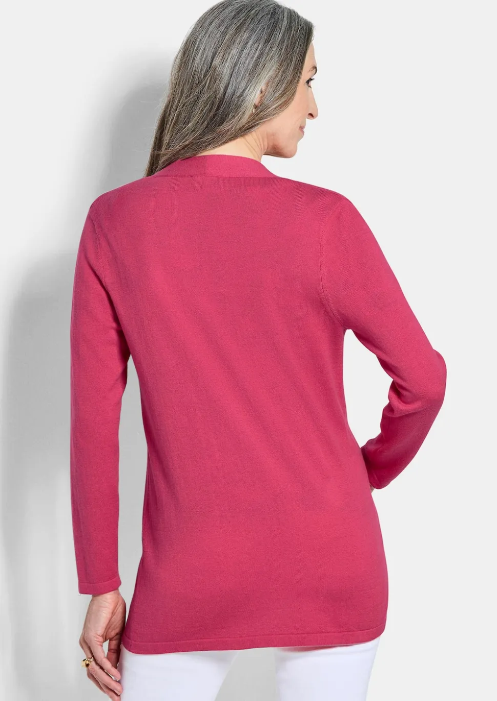Verschlussloser Cardigan aus COTTAMIRA