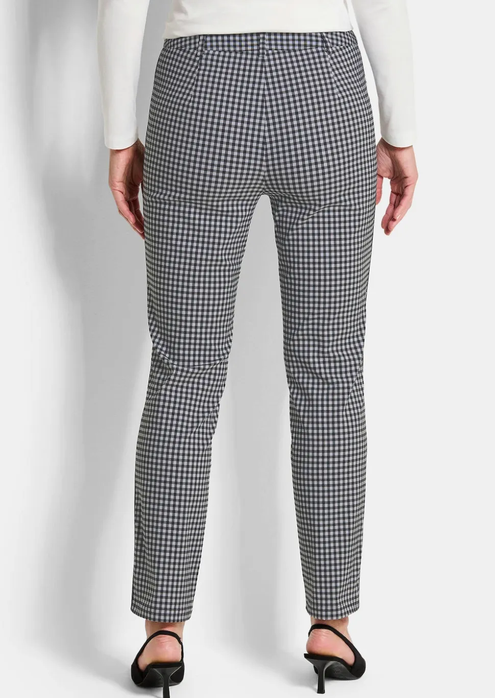 Vichy-Hose LOUISA in Seersucker Qualität