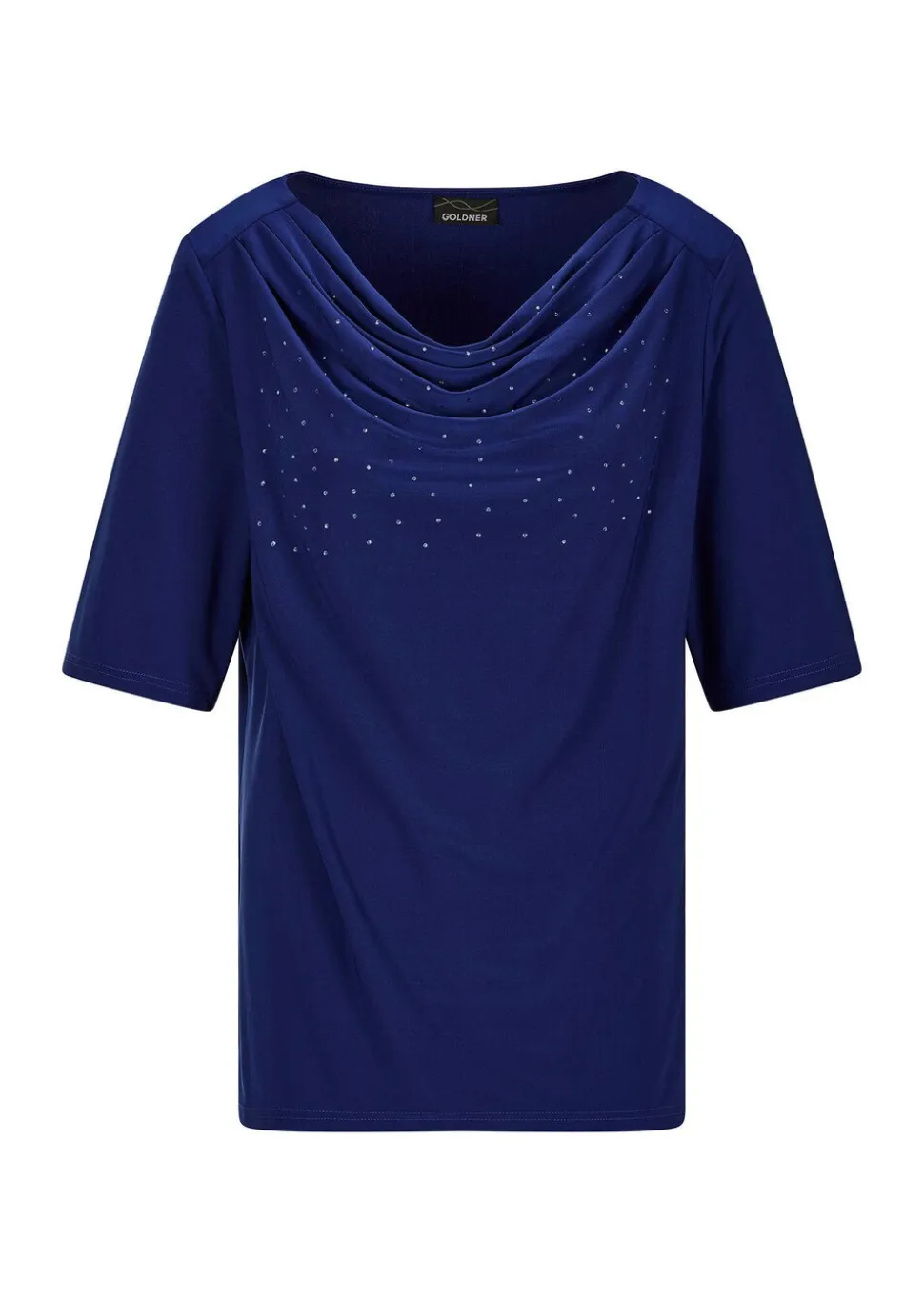 Wasserfallshirt mit Glitzersteinen