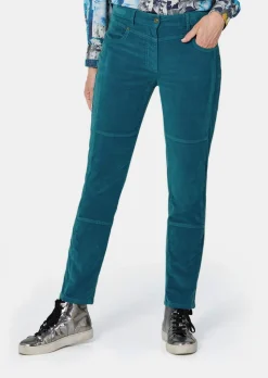 Weiche Samthose LOUISA in bequemer Stretch-Qualität