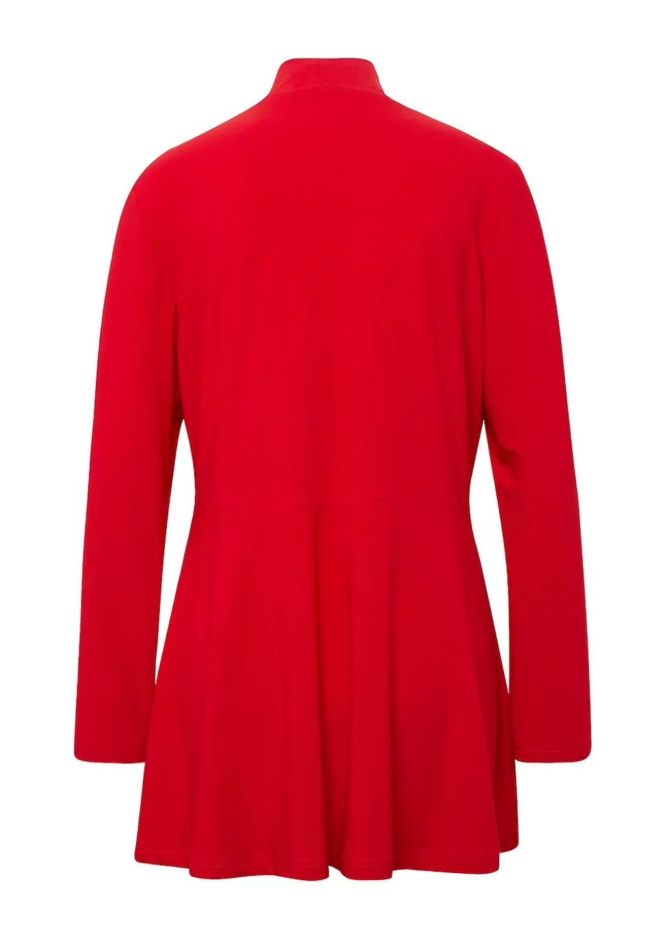 Weich fallende Jersey-Longjacke