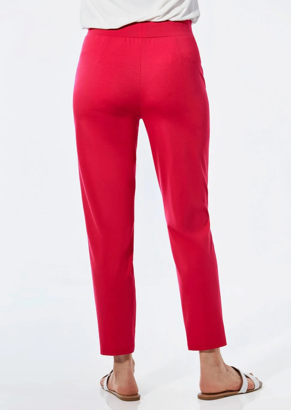 Weite Hose SARA aus Viskose-Jersey