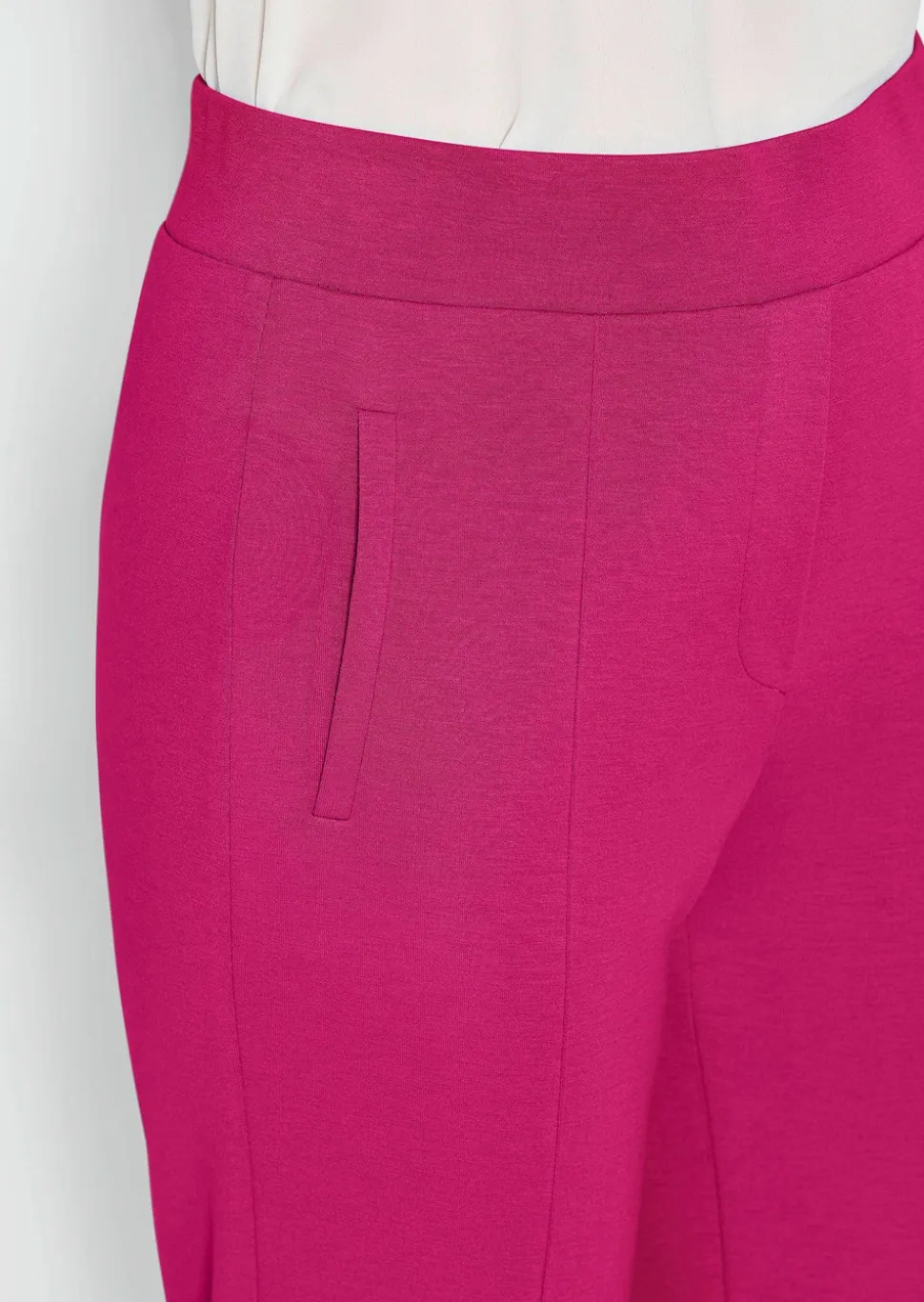 Weite Hose SARA aus Viskose-Jersey