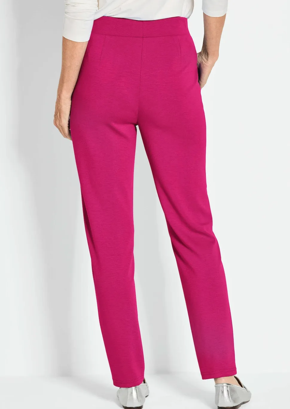 Weite Hose SARA aus Viskose-Jersey
