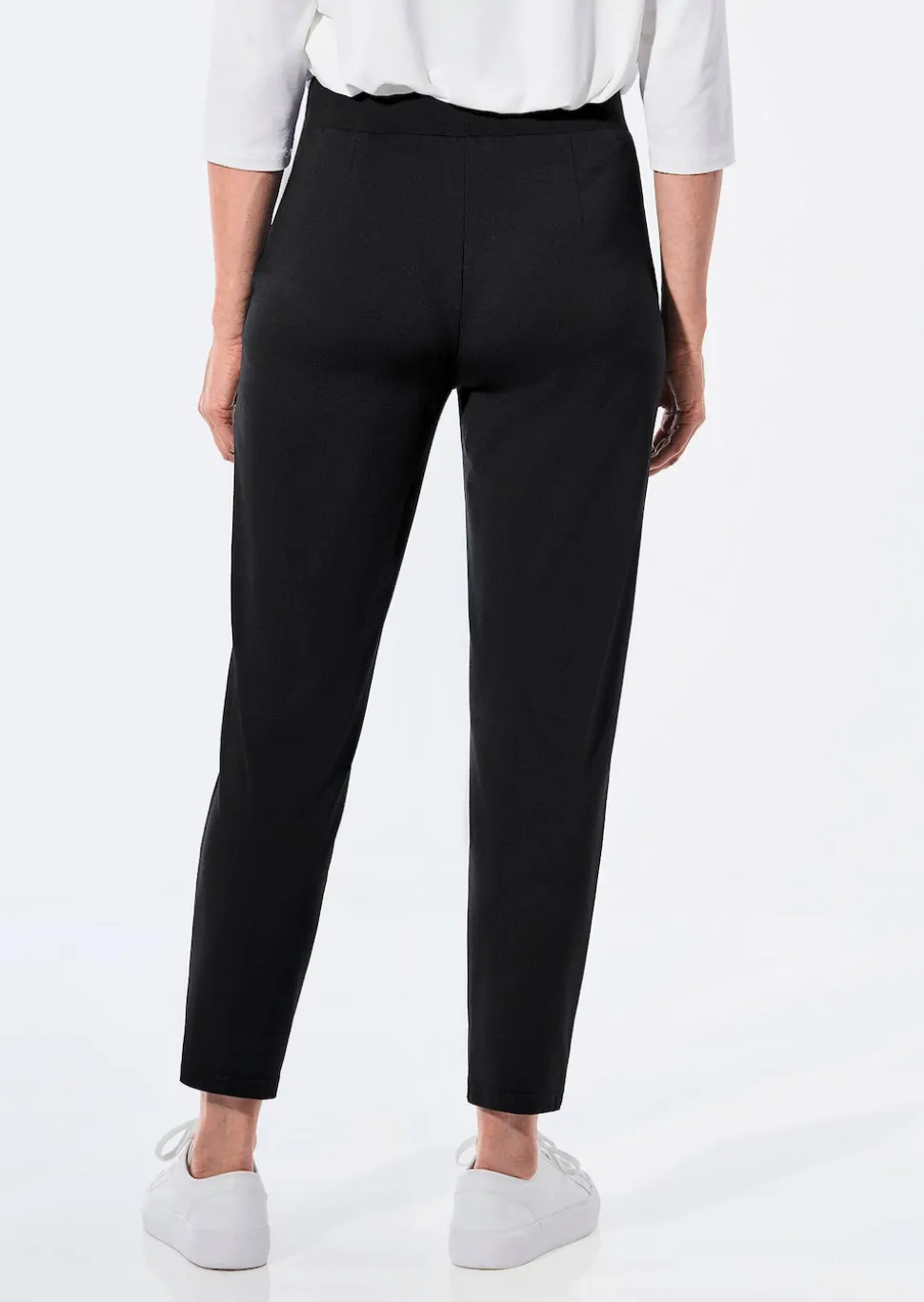Weite Hose SARA aus Viskose-Jersey