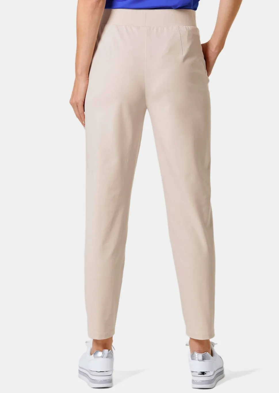 Weite Hose SARA aus Viskose-Jersey