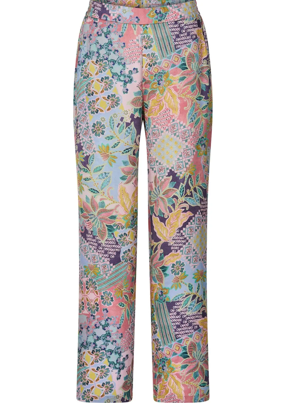Weite Hose VERA aus Viskose-Satin