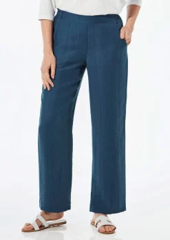 Weite Hose VERA mit leichtem Glanz