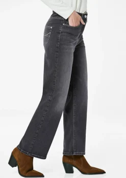Weite Jeans VERA aus Stretch-Denim