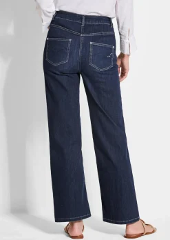 Weite Jeans VERA aus Stretch-Denim