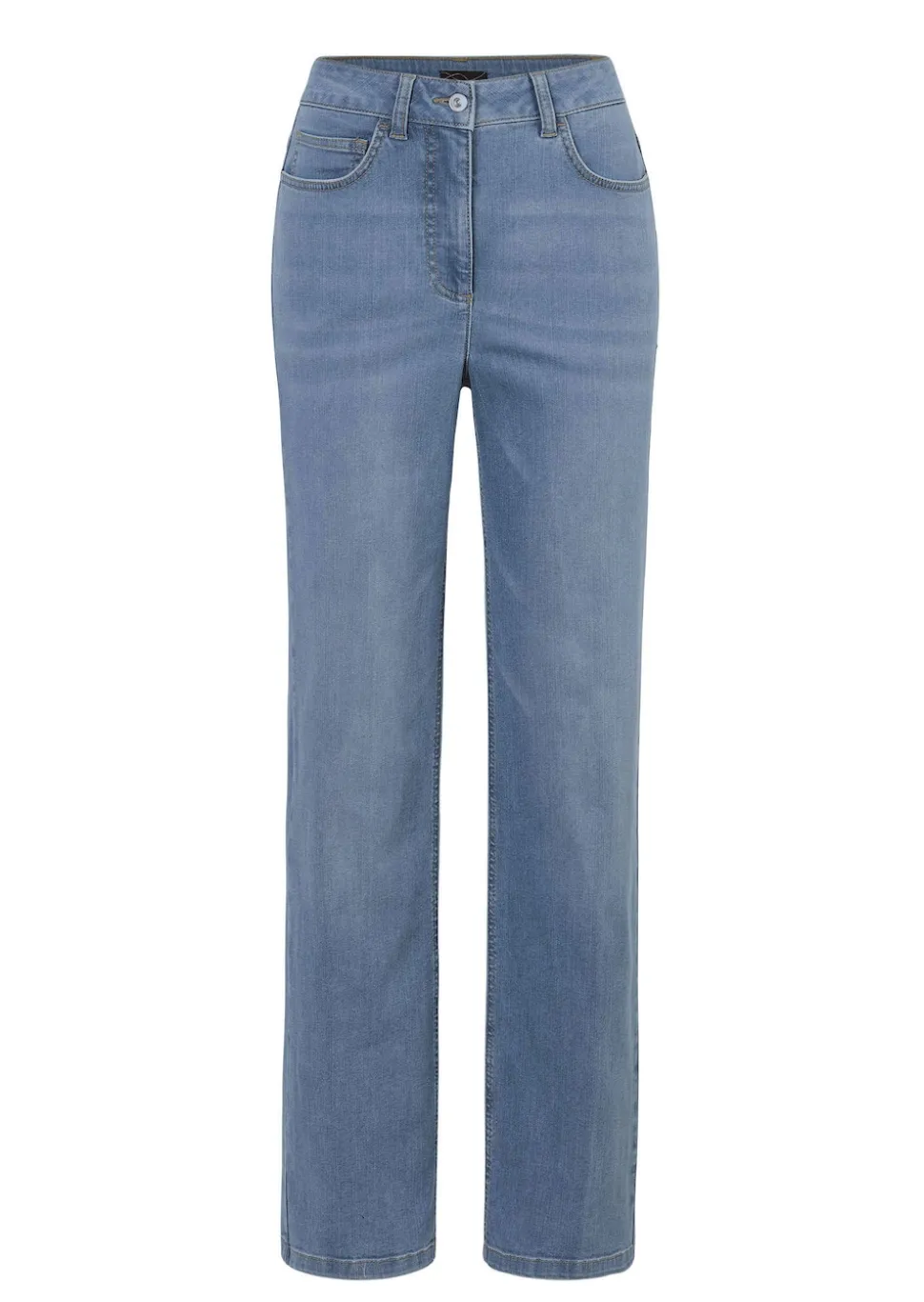 Weite Jeans VERA aus Stretch-Denim