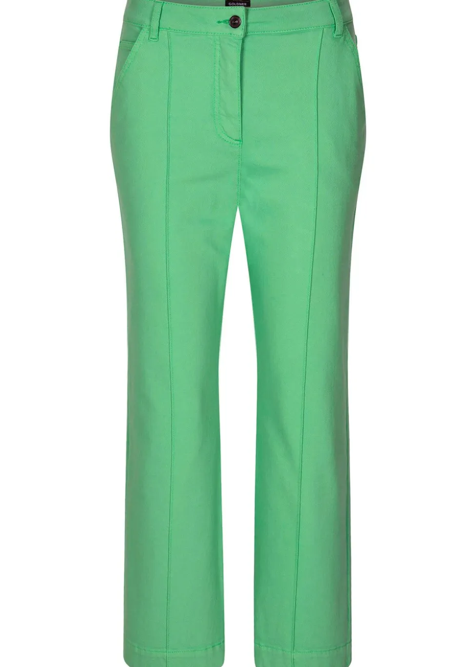 Weite Jeans VERA mit streckender Biese