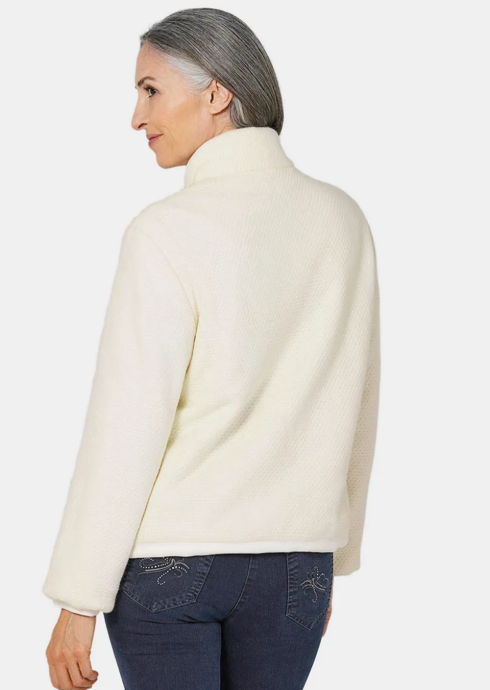 Wendejacke mit Stehkragen