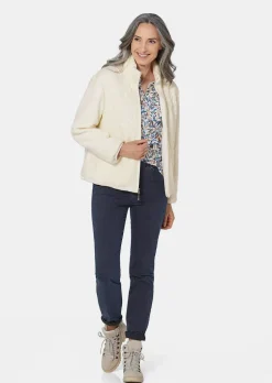 Wendejacke mit Stehkragen