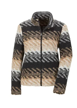 Wolljacke mit Jacquardmuster