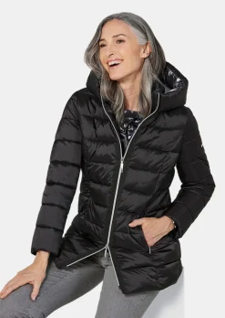 Wärmende Steppjacke mit dezentem Schimmer