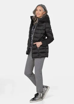 Wärmende Steppjacke mit dezentem Schimmer