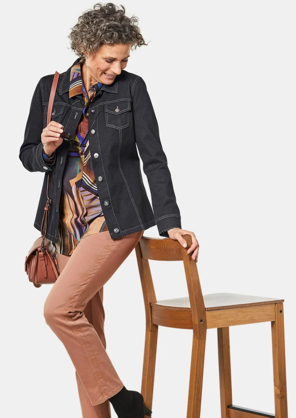 Zeitlose Jeansjacke mit tollen Details