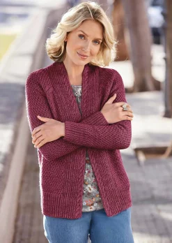 Zeitlose Strickjacke in Grobstrick