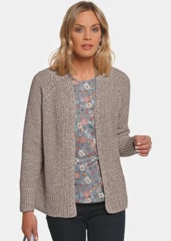 Zeitlose Strickjacke in Grobstrick